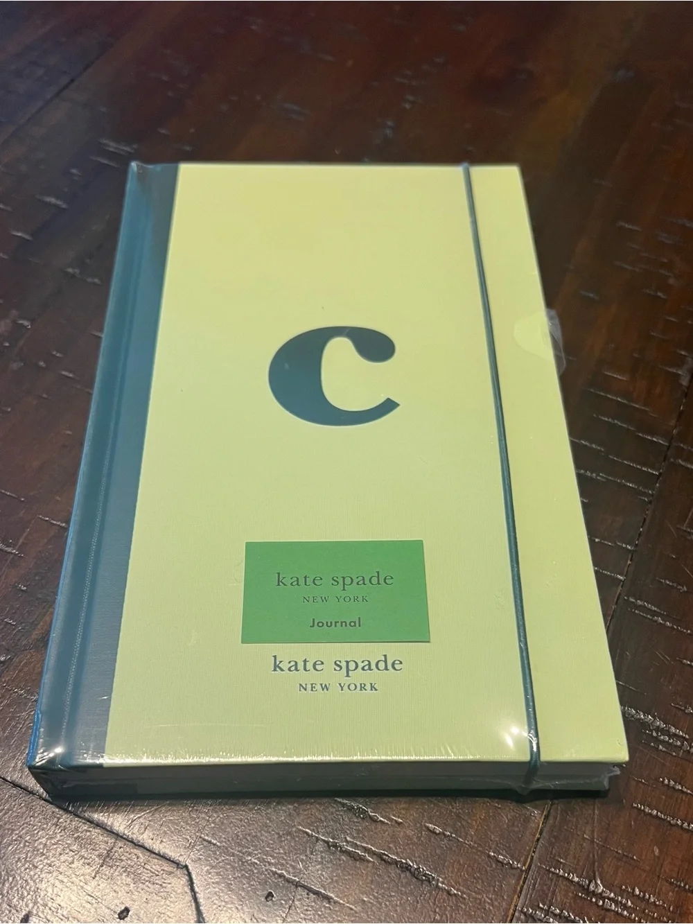 Kate Spade New York Sage Green Just Mine Bookcloth C Monogram Journal
